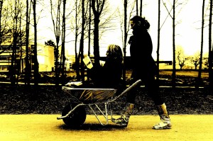 Brouette d'or retouchée - copie