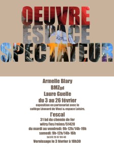 Invitation OEUVRE ESPACE SPECTATEUR